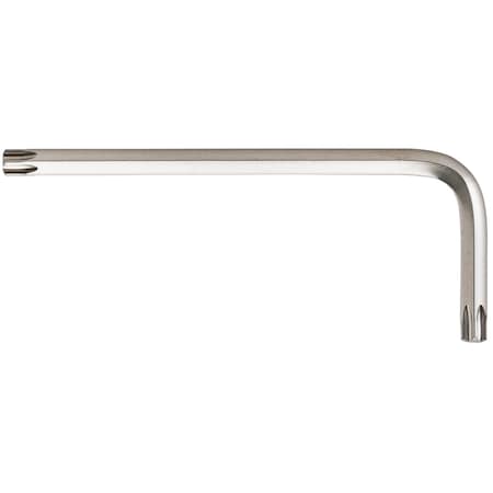 Eight Tool TAMPER-PROOF TORX KEY L-HANDLE, T20 X 72MM SLVR TXH-20